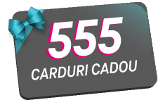 555 carduri cadou