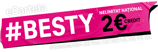 eCartela #BESTY nelimitat national 2euro credit